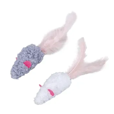 Brinquedo Ratinho Pelucia 2 Unidades Flicks